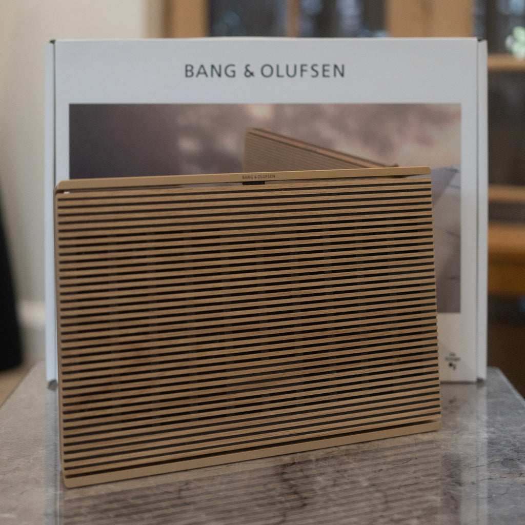 Bang & Olufsen | B&O Beosound Level - Gold Tone/Light Oak