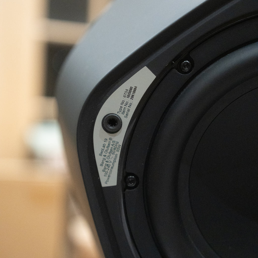 Bang & Olufsen | B&O BeoLab 19 - Subwoofer (WiSA) - Black/Aluminium