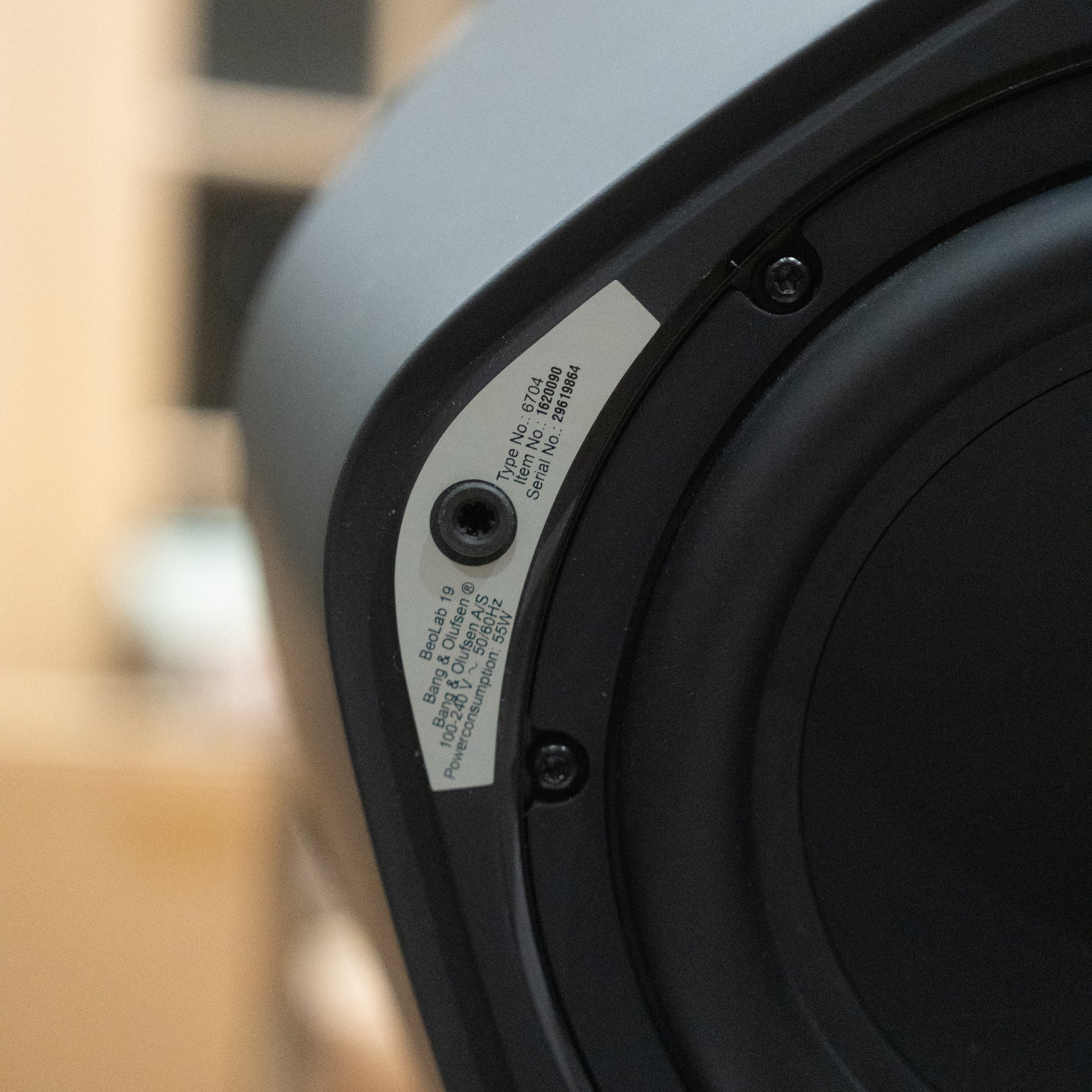 Bang & Olufsen | B&O BeoLab 19 - Subwoofer (WiSA) - Black/Aluminium