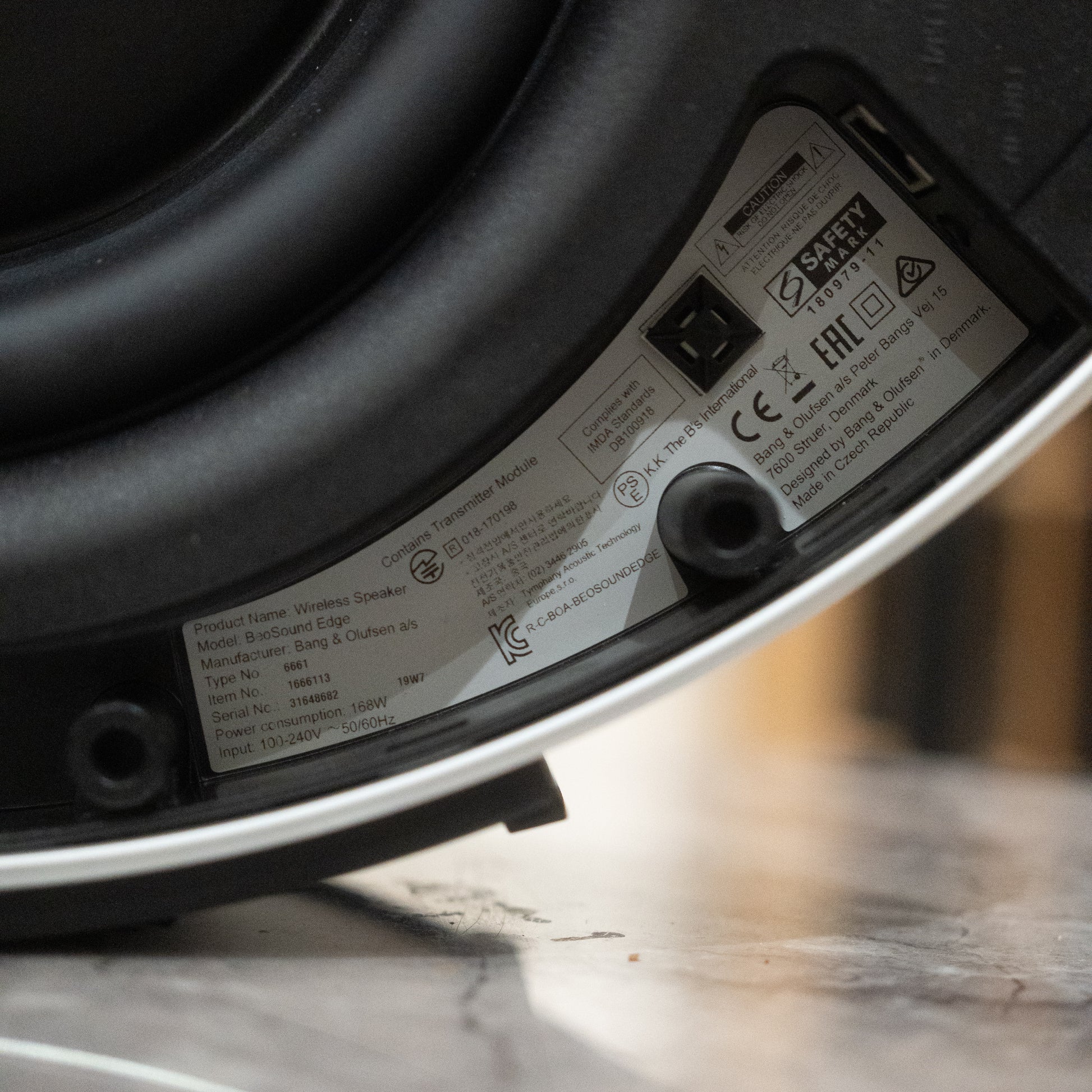 Bang & Olufsen | B&O Beosound Edge (Alu/Black)