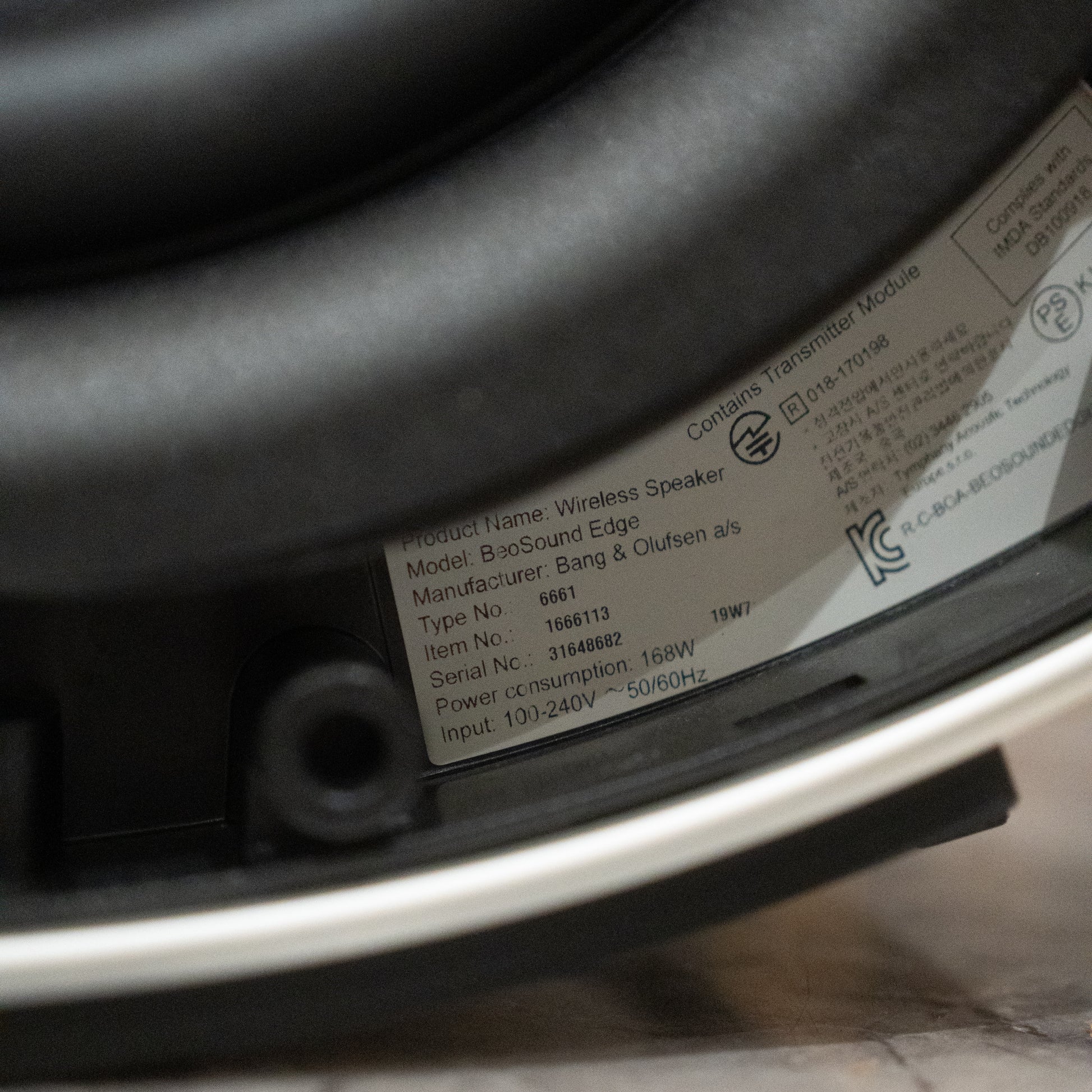 Bang & Olufsen | B&O Beosound Edge (Alu/Black)