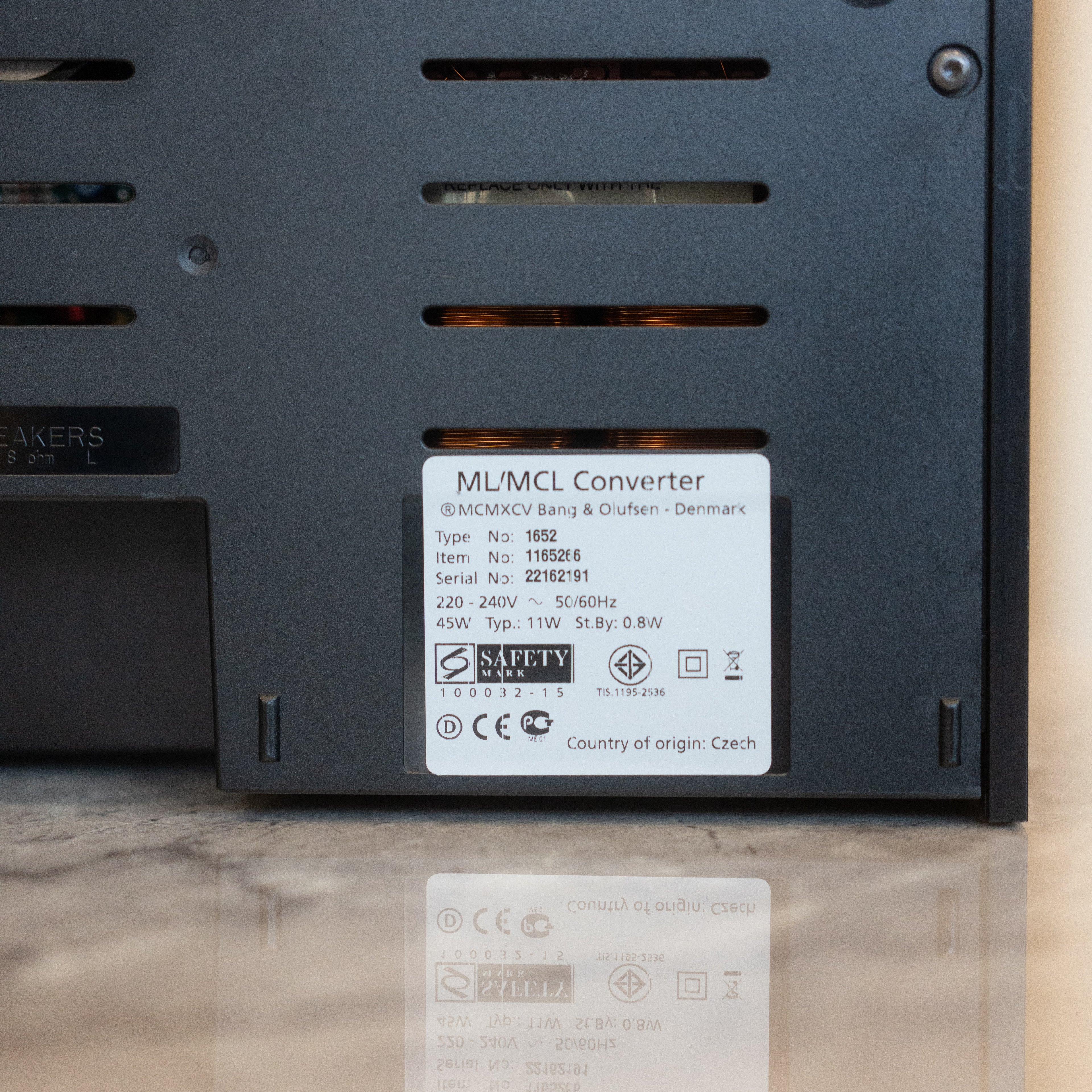Bang & Olufsen | B&O ML-MCL Converter - Type : 1652