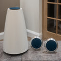 Bang & Olufsen | B&O Beolab 14 (Subwoofer + Table Standing Speakers) WHITE+BLUE