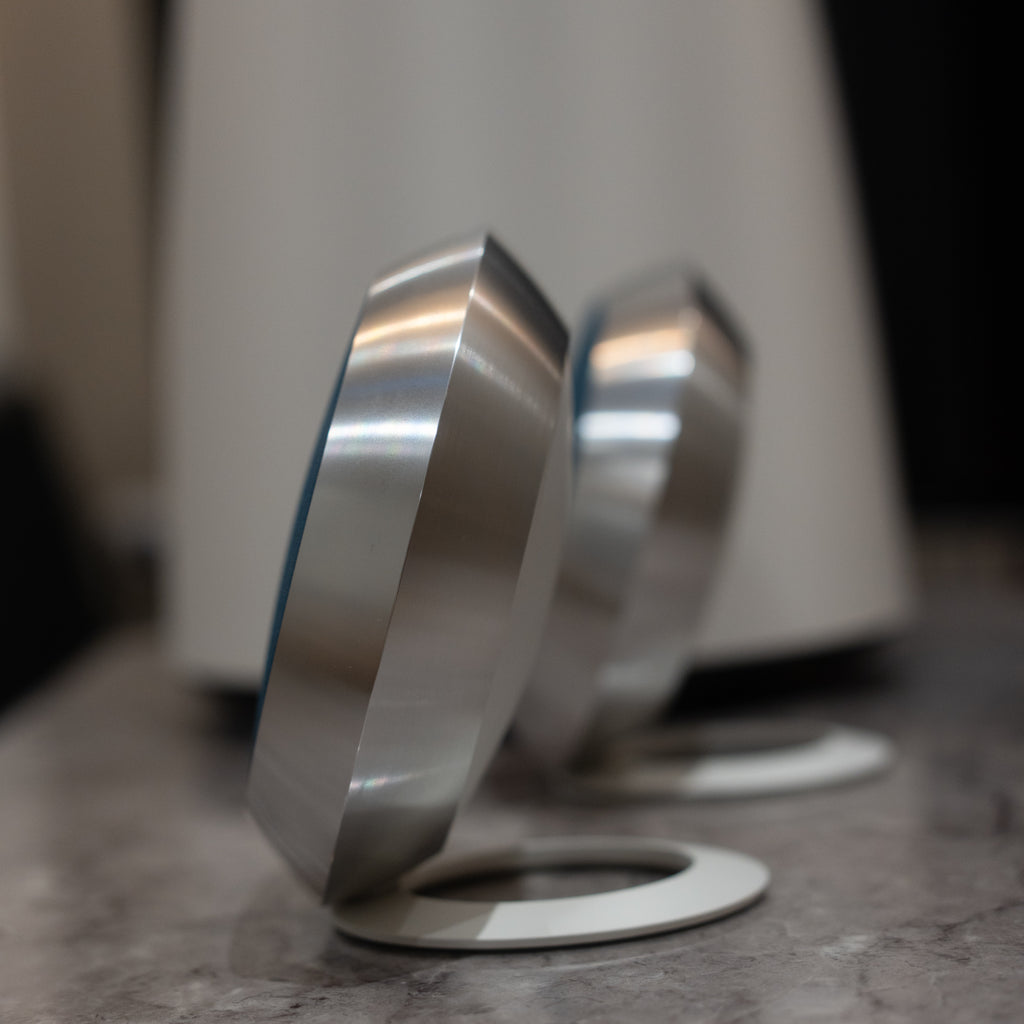 Bang & Olufsen | B&O Beolab 14 (Subwoofer + Table Standing Speakers) WHITE+BLUE