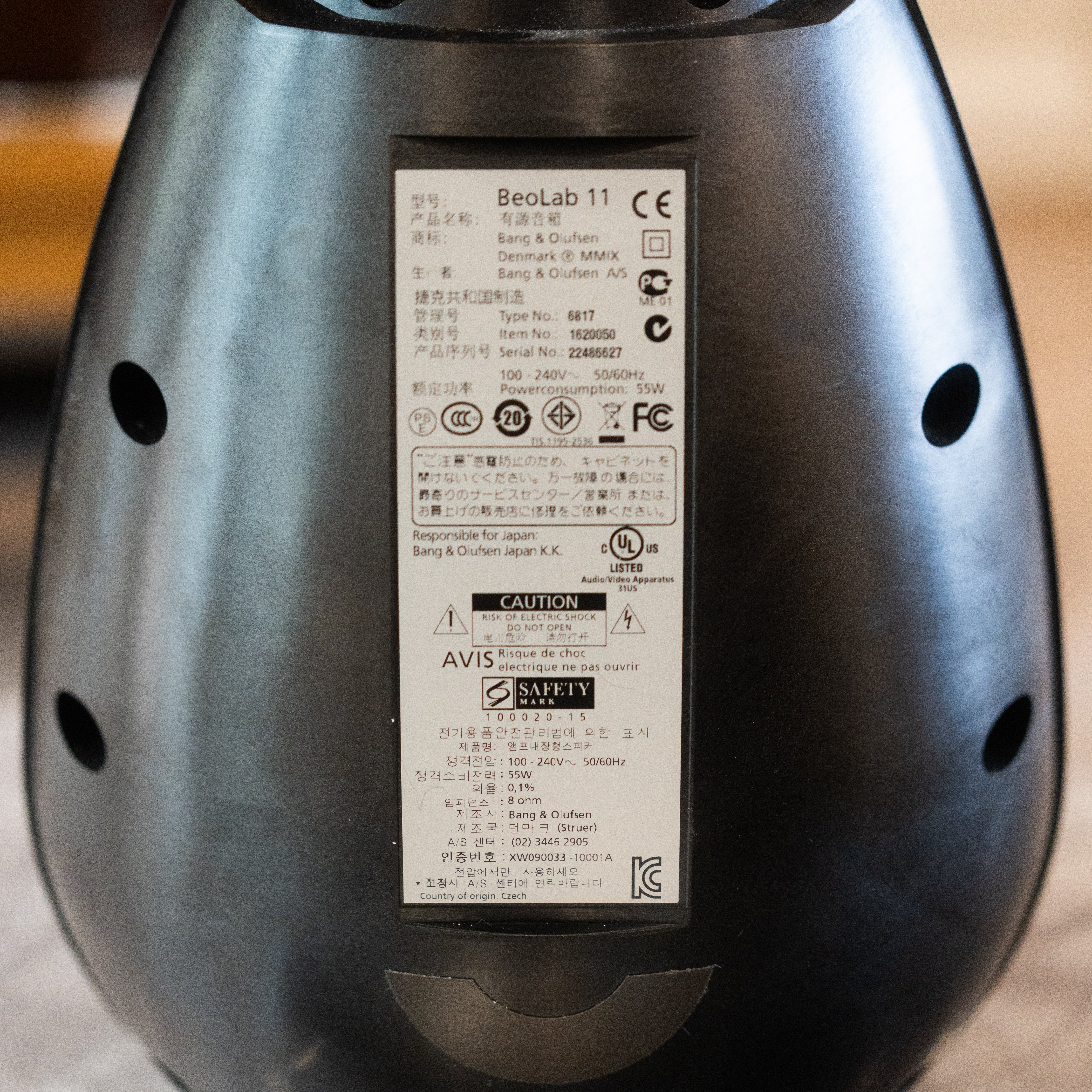 Bang & Olufsen | B&O BeoLab 11 - Serviced (With New ICE Amplifier