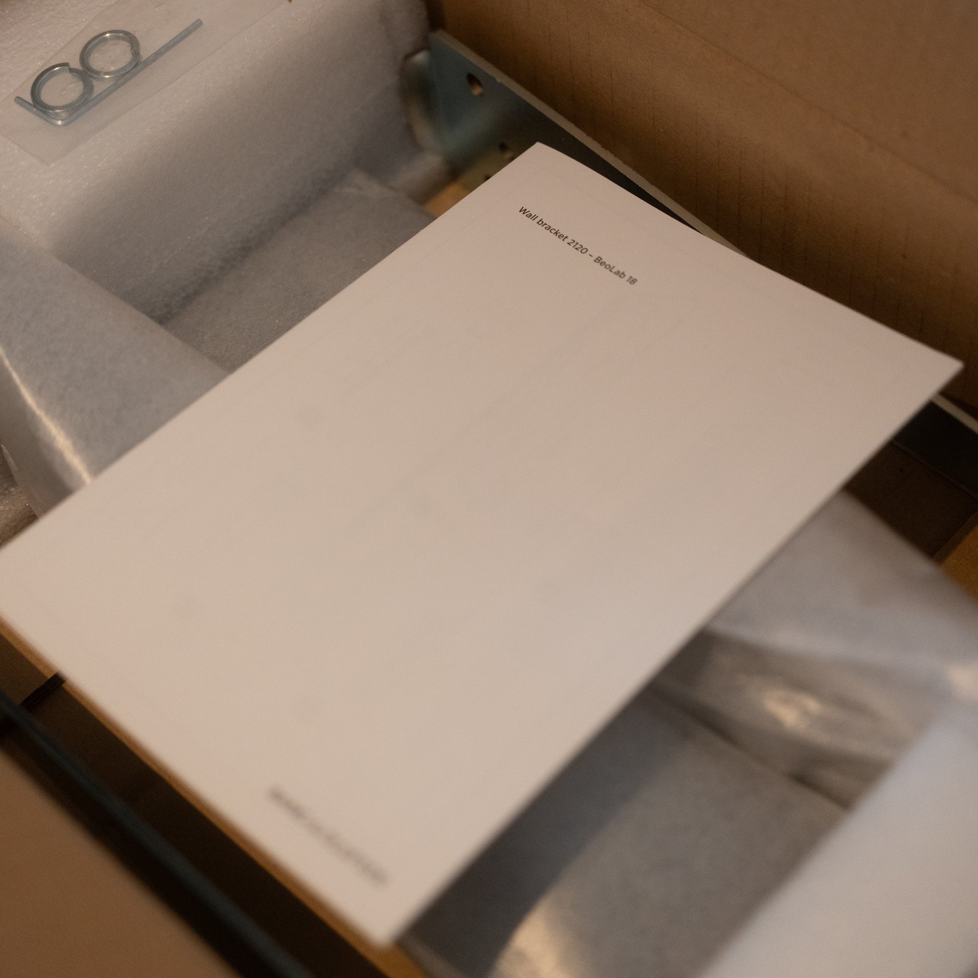 Bang & Olufsen | B&O Beolab 18 - Wall Bracket (Black)