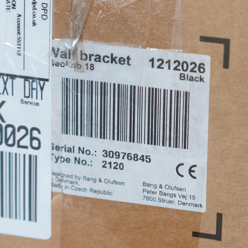 Bang & Olufsen | B&O Beolab 18 - Wall Bracket (Black)